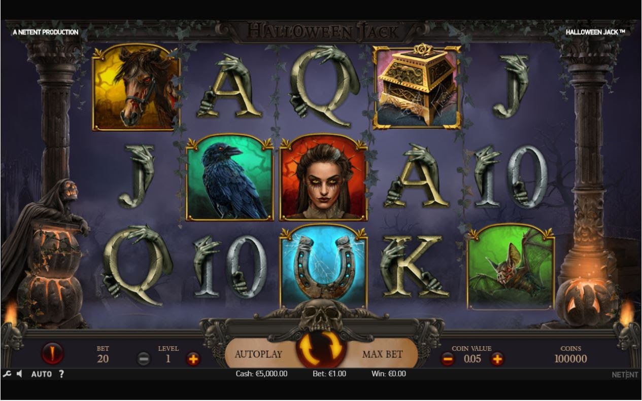 Horror Theme Slots Halloween Jack